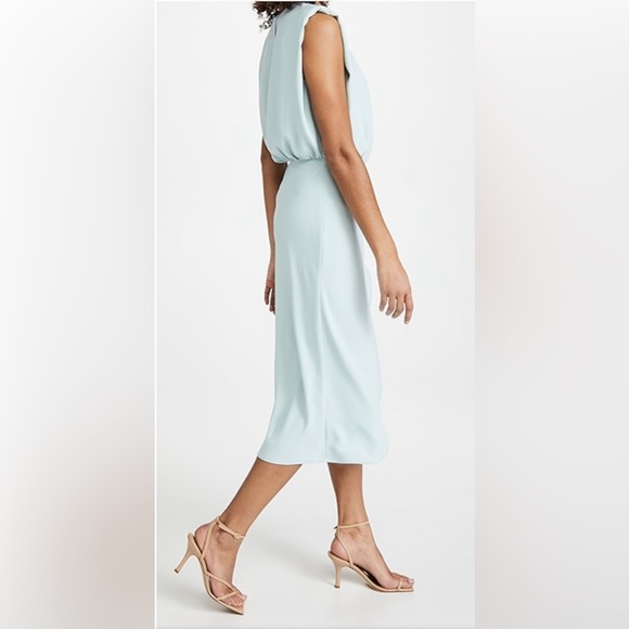 Amanda Uprichard KENT Dress in Mint Green - Picture 3 of 7